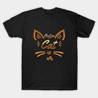 Coffee Lover - Coffee Cat T-Shirt